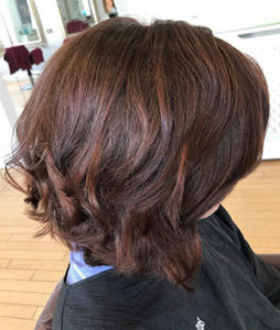 Chocolate Lob Chelteham Hair Salon