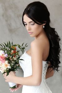 wedding hair extensions at Martin & Phelps hair salon Cheltenham