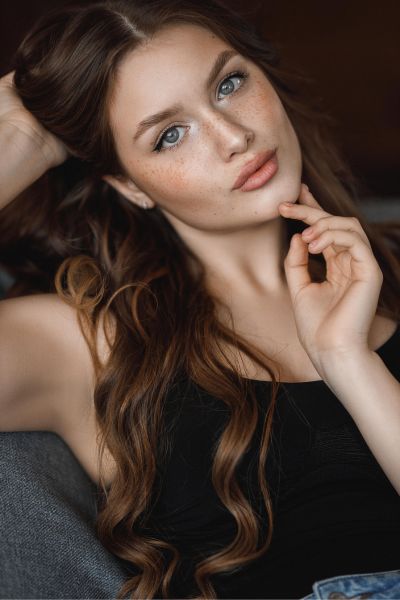 glossy brunette hair colours Cheltenham