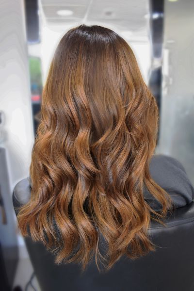 Brunette balayage hair colour - 1