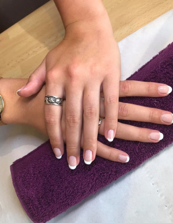 French-Manicure-Cheltenham-Beauty-Salon
