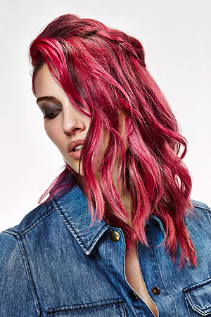 Vibrant Hair Colour at Martin & Phelps Hairdressers in Cheltenham