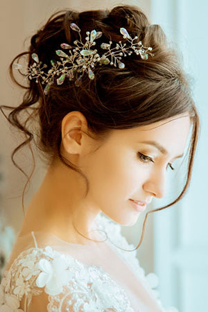 Wedding Hair & Make-Up at Martin & Phelps Hair Salon in Cheltenham