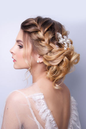 Wedding Hair & Make-Up at Martin & Phelps Hair Salon in Cheltenham